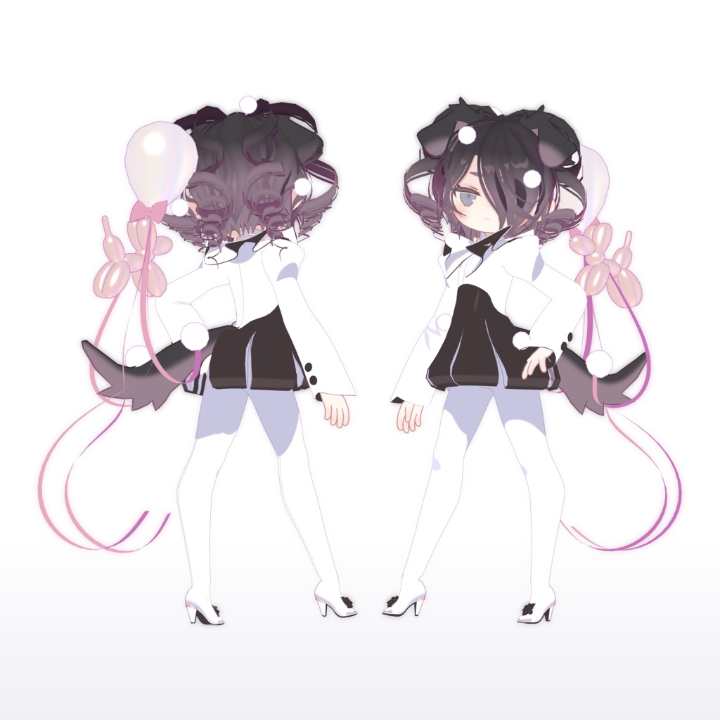 【オリジナル3Dモデル】LeotaRiota -レオタリオタ【VRChatアバター】