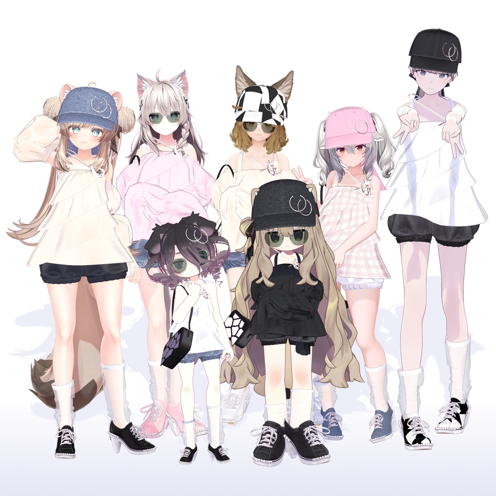 【29アバター対応】SoftCream Camisole -ソフトクリームキャミソール