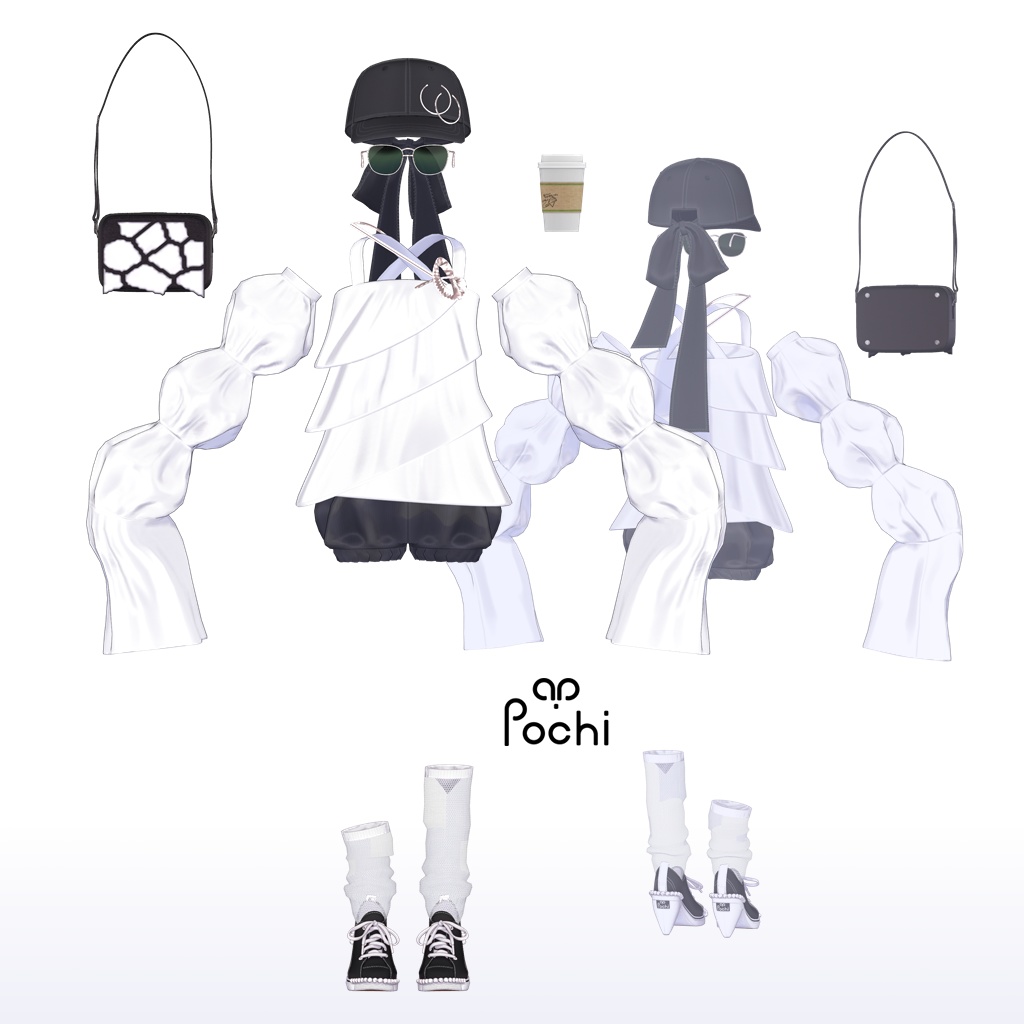 【29アバター対応】SoftCream Camisole -ソフトクリームキャミソール