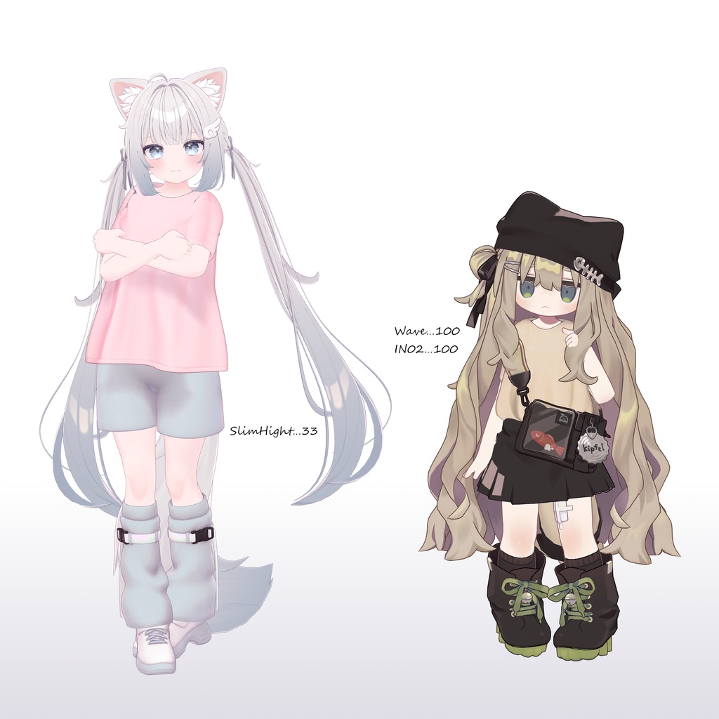 【19アバター対応】MultiTshirt - マルチTシャツ