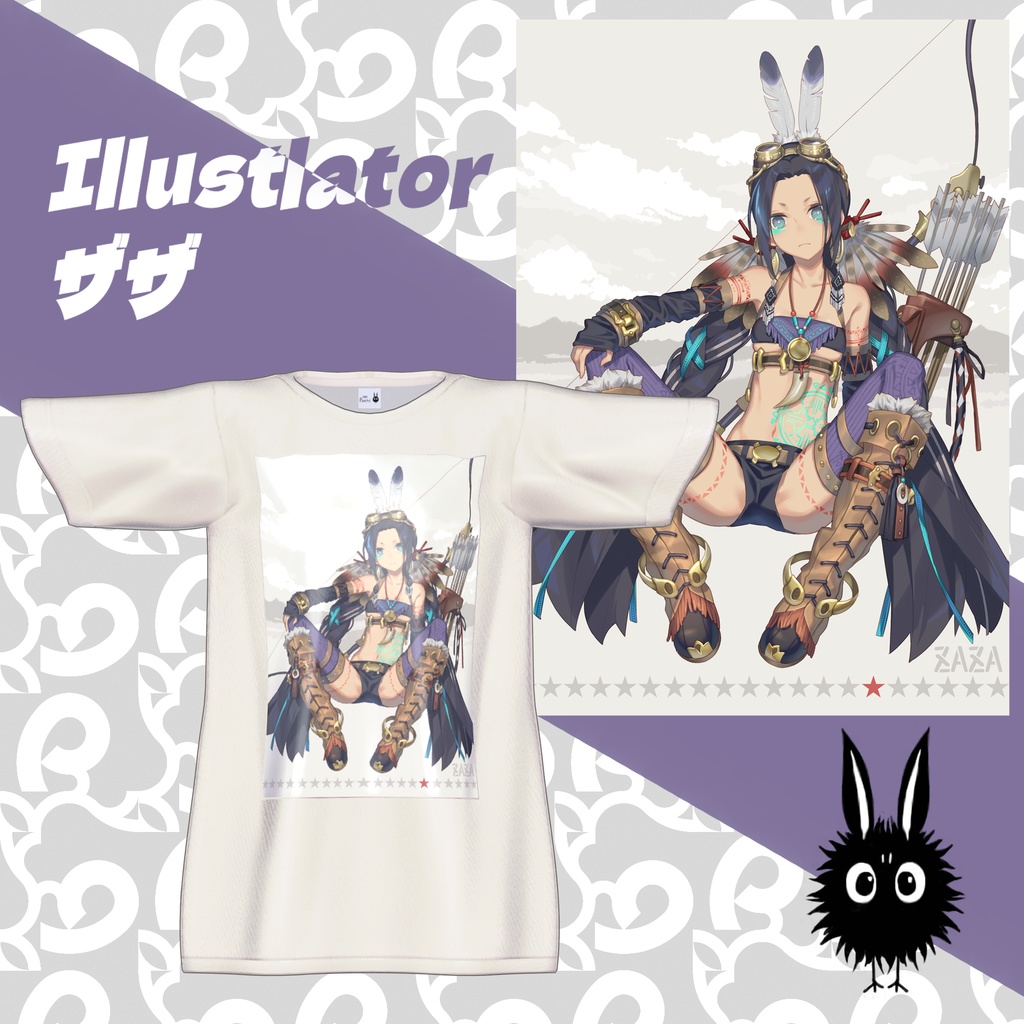 【19アバター対応】MultiTshirt - マルチTシャツ