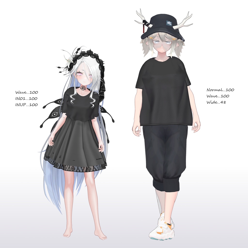 【19アバター対応】MultiTshirt - マルチTシャツ