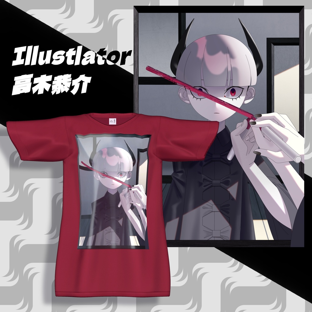【19アバター対応】MultiTshirt - マルチTシャツ