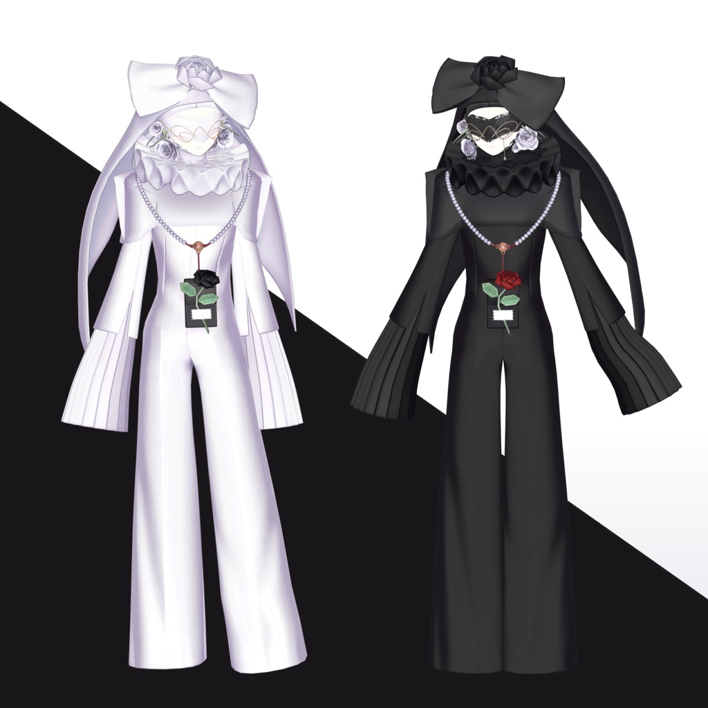 【ポチ対応】Lost Bloom - 私をさがして【VRC想定衣装】