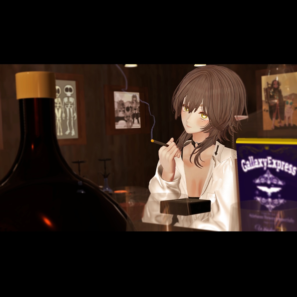 ココちゃん-JuiceCocoBlanc【ドラゴン娘オリジナル3Dモデル】