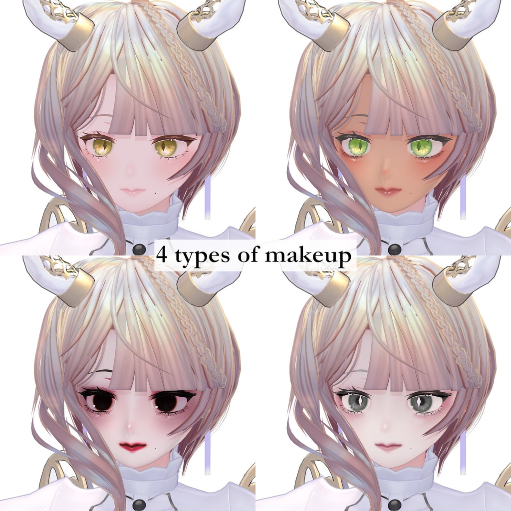 ココちゃん-JuiceCocoBlanc【ドラゴン娘オリジナル3Dモデル】