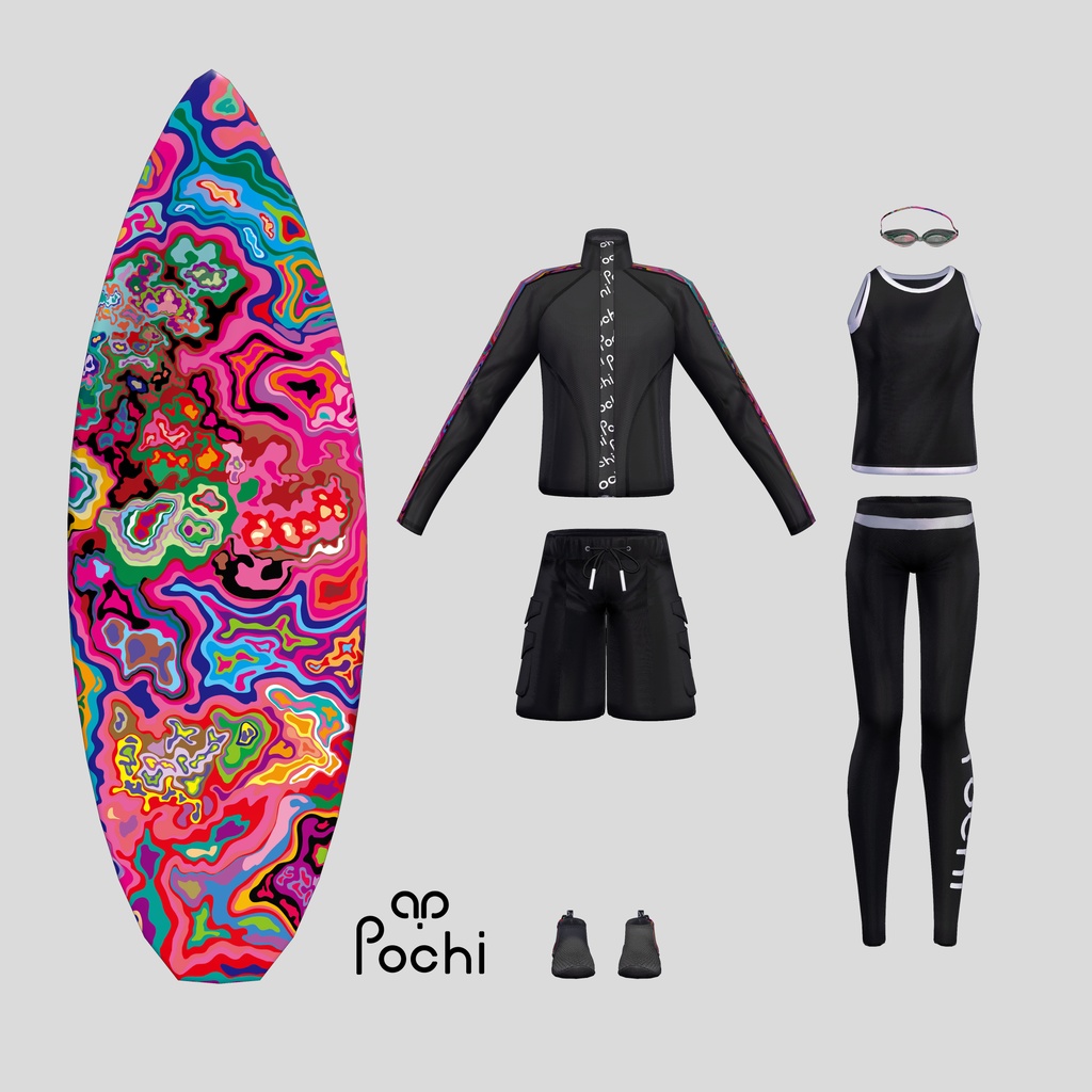 【9アバター対応】AzureWave 【スポーツ&サーフウェア】