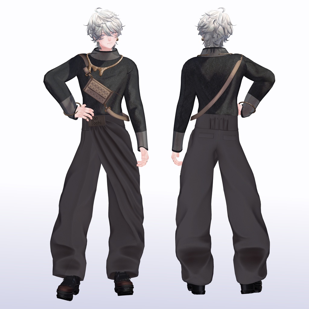 【15アバター対応】Chocolate Croissant Buggy - ショコラクロワッサンバギー