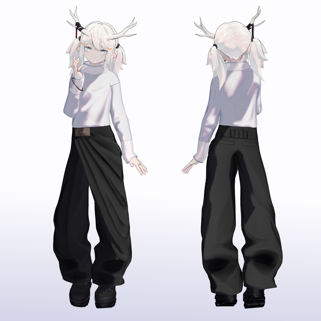 【15アバター対応】Chocolate Croissant Buggy - ショコラクロワッサンバギー