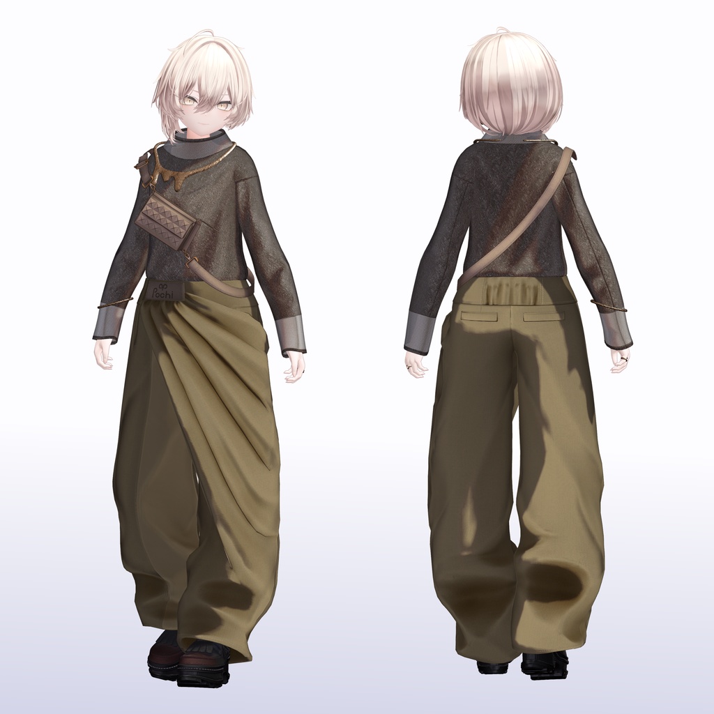 【15アバター対応】Chocolate Croissant Buggy - ショコラクロワッサンバギー