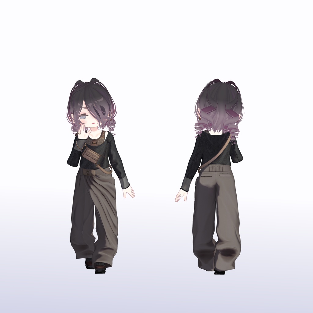 【15アバター対応】Chocolate Croissant Buggy - ショコラクロワッサンバギー