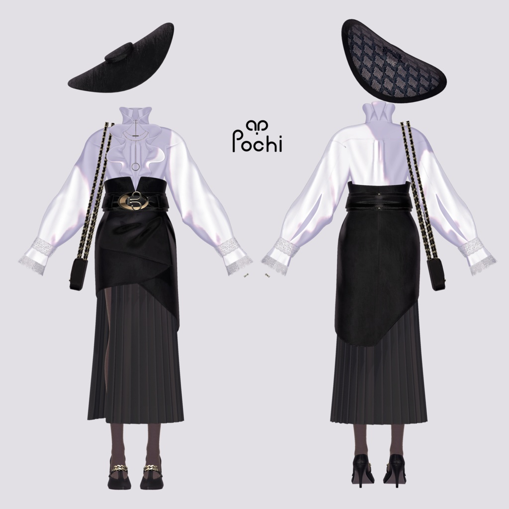 【9アバター対応】FoldRoseraie - フォルロズレ