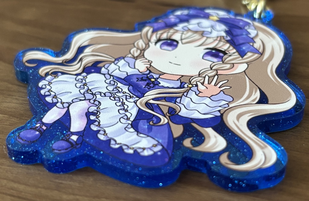 キラキラアクリルキーホルダー・ルーシー