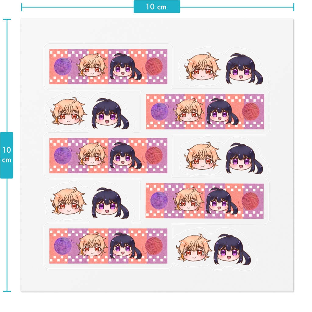 【pixiv FACTORY】with Yarnステッカー