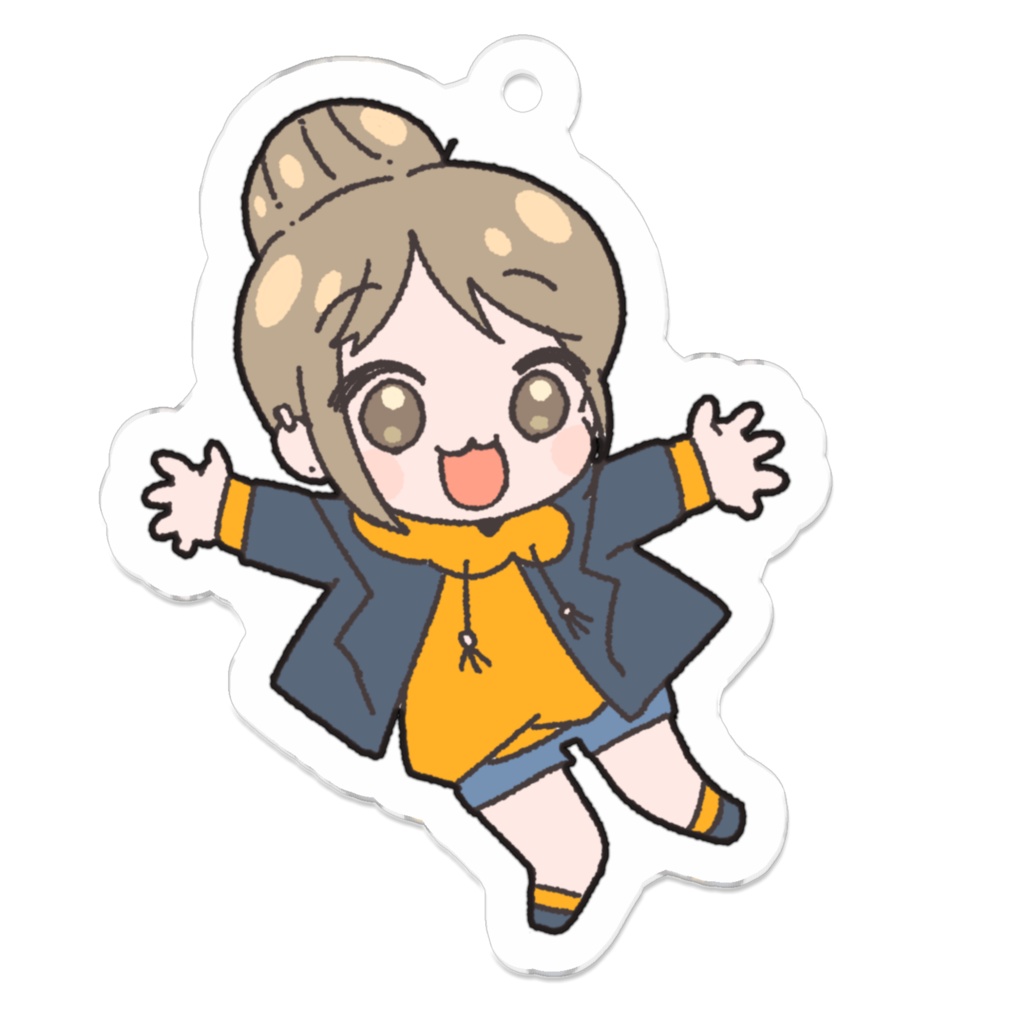 Vtuberぴょんぴょん真綾ちゃんアクキー