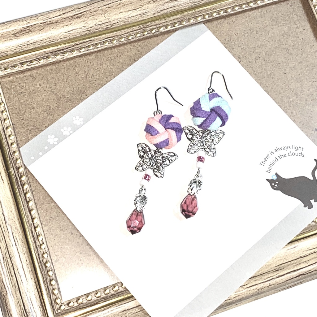 【鬼滅の刃】イメージピアス・イヤリング　胡蝶しのぶ