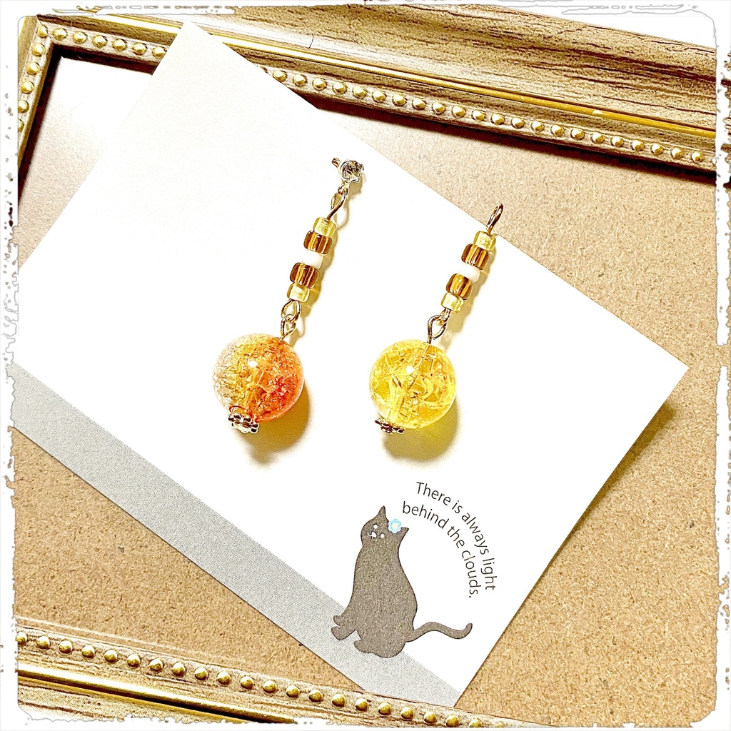 【我妻善逸】鬼滅の刃 イメージピアス・イヤリング