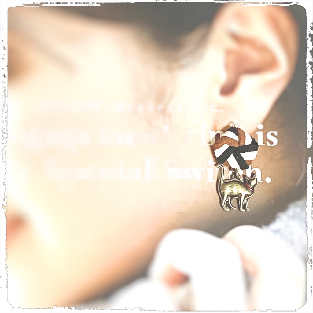 【茶々丸】鬼滅の刃 イメージピアス・イヤリング