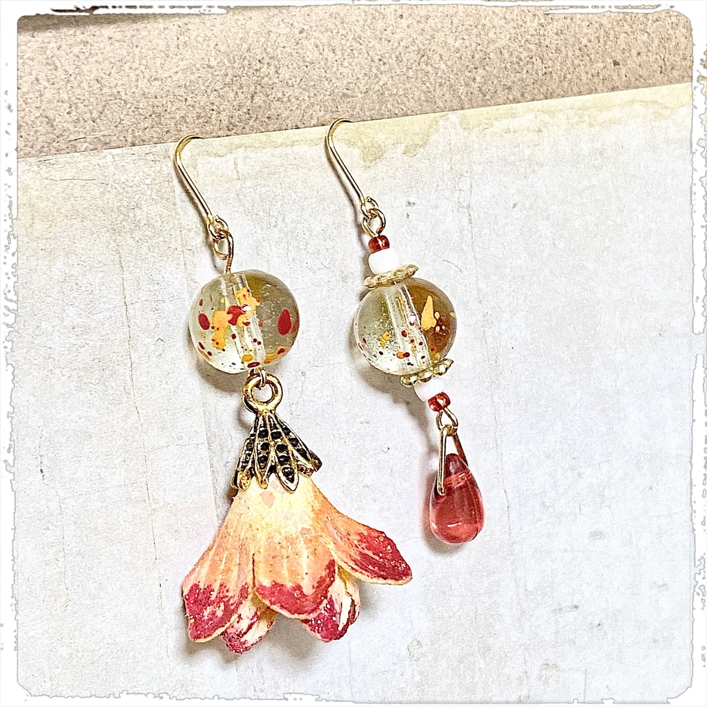 【煉獄杏寿郎3】鬼滅の刃 イメージピアス・イヤリング