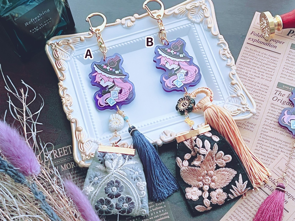 魔女アクリルチャーム