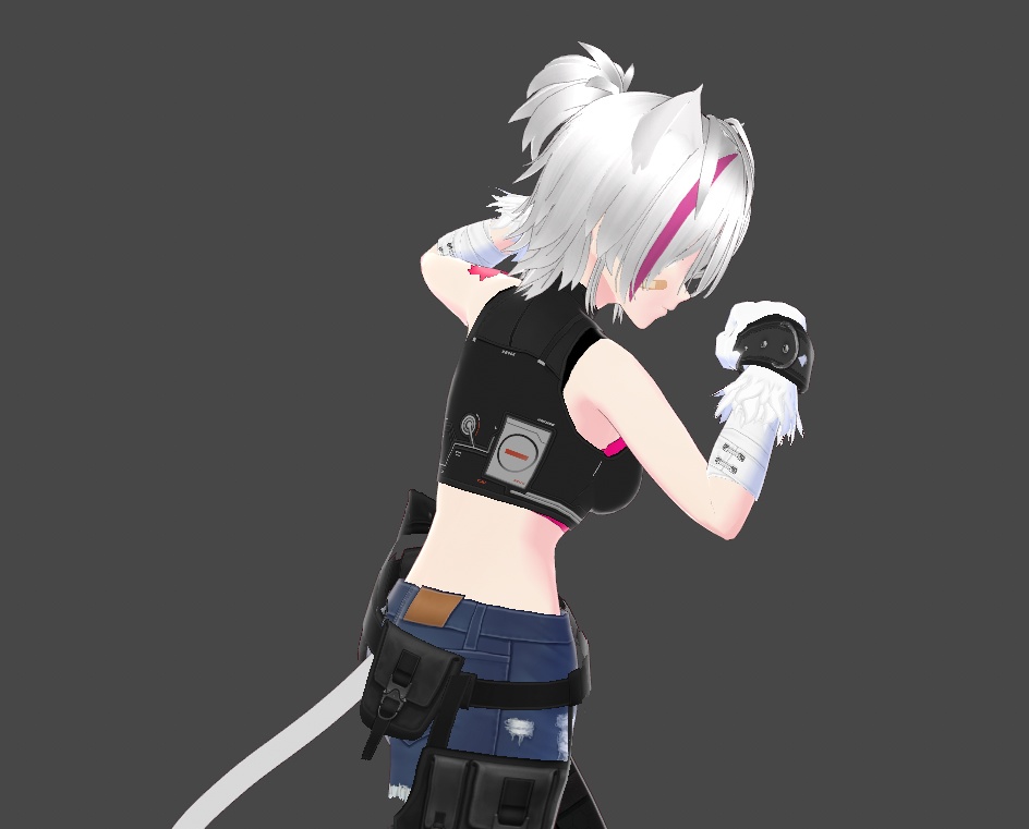 【VRoid / VRM model】猫橋プルリコ / Purruriko Nekohashi【3Dモデル】