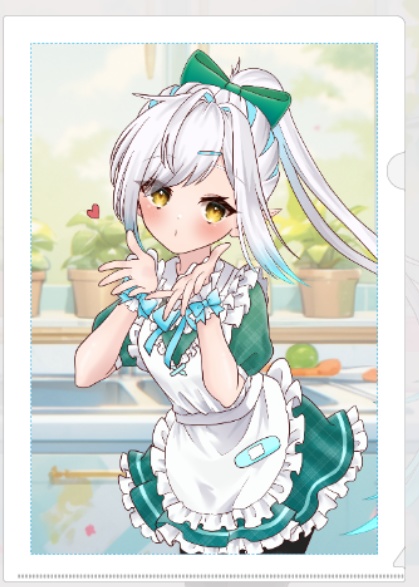 新衣装記念クリアファイル