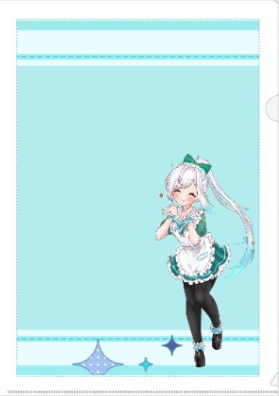 新衣装記念クリアファイル