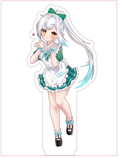 新衣装記念セット(サイン色紙付き)※ステッカーは含まれてません。