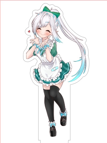 新衣装記念アクスタ