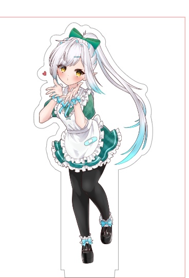 新衣装記念アクスタ