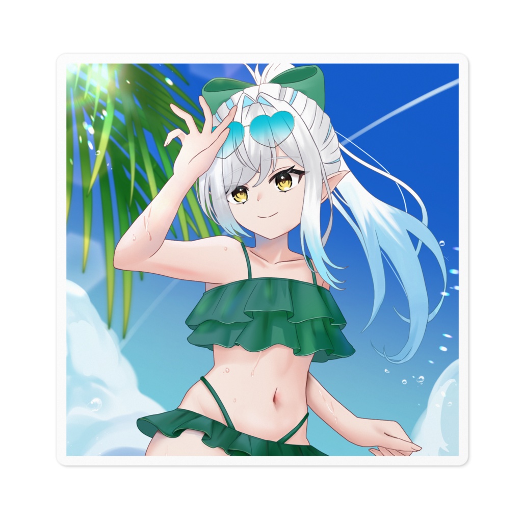 海ステッカー(新衣装記念のフルコンプセットに含みません)