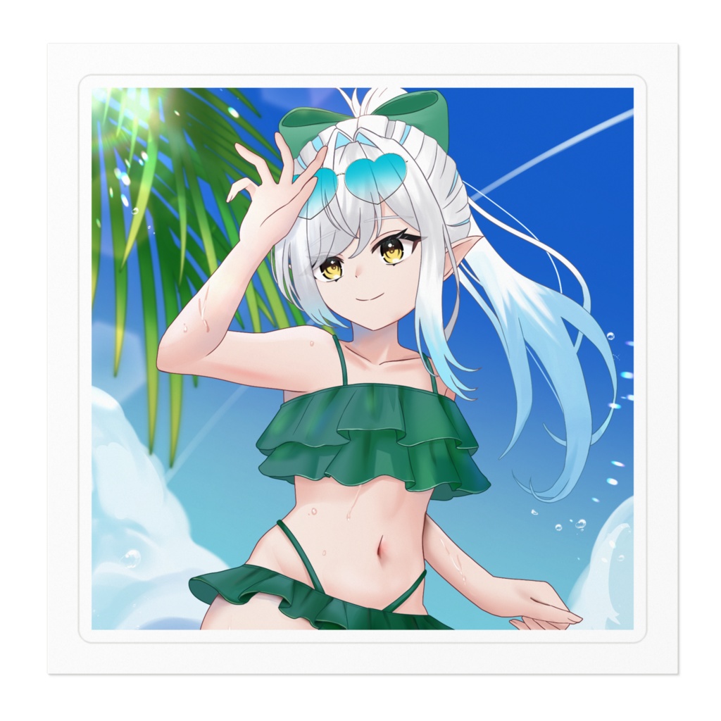 海ステッカー(新衣装記念のフルコンプセットに含みません)