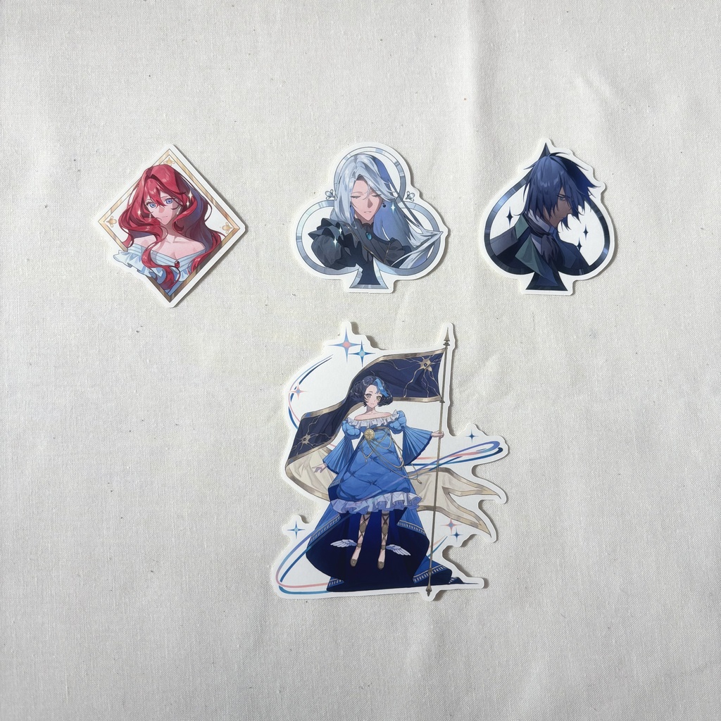 ステッカー　4枚セット