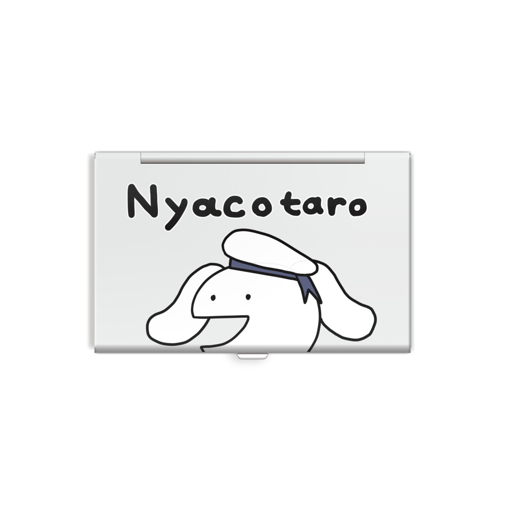 セーラーにゃこたろうアルミ名刺入れ