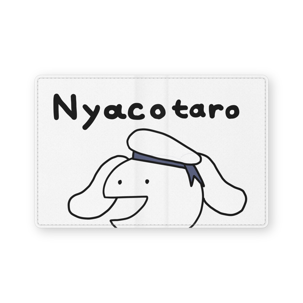 セーラーにゃこたろうレザー名刺入れ