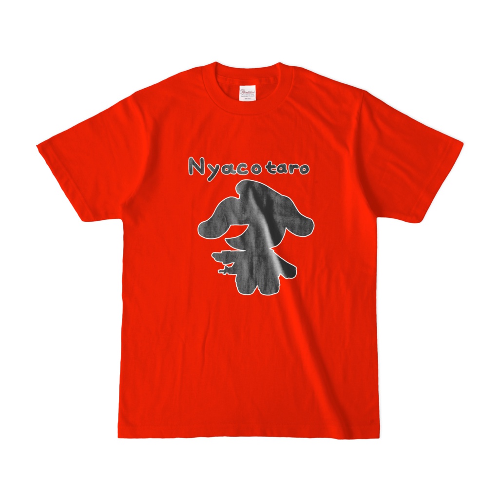 にゃこたろうシルエットカラーTシャツ