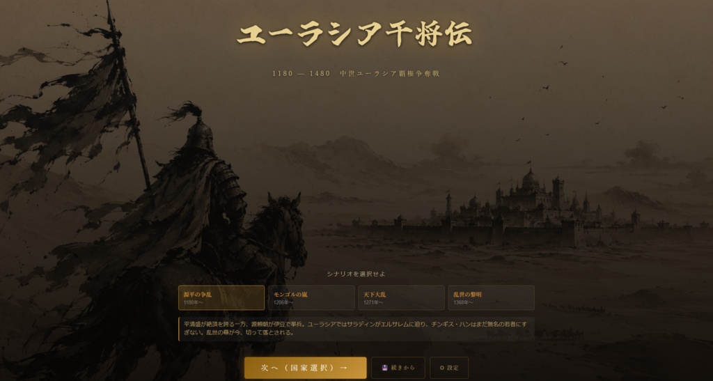 ユーラシア千将伝