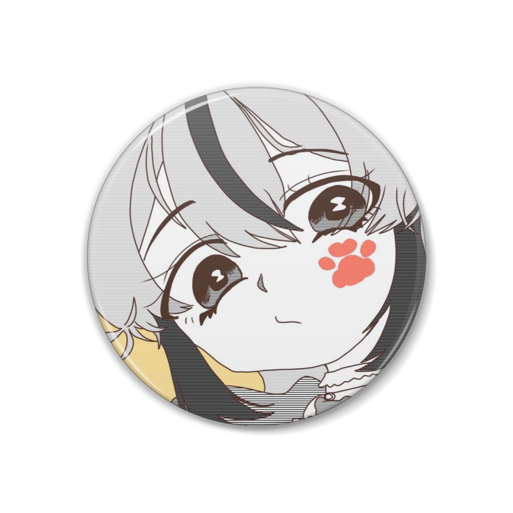 にくきゅうぺったん!缶バッジ