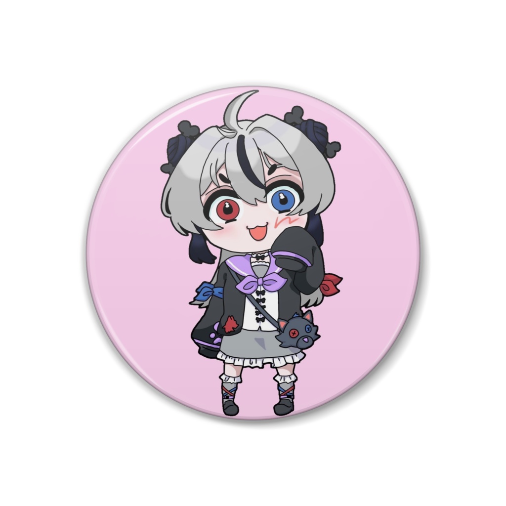 やっほー!缶バッジ