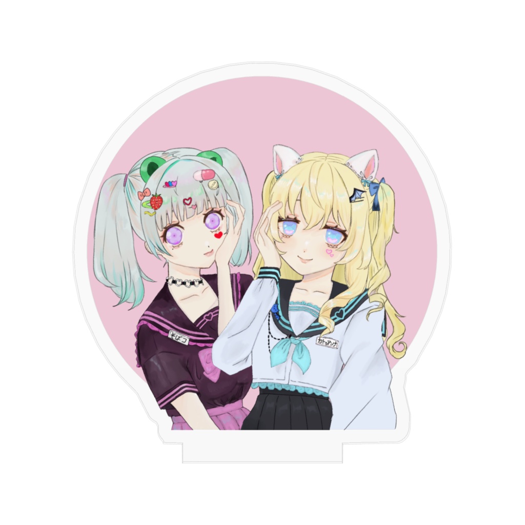 カトゥアンナ×そばコ アクリルフィギュア