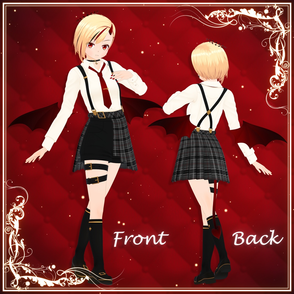 オリジナル3Dモデル『シトリィ - Sitri -』