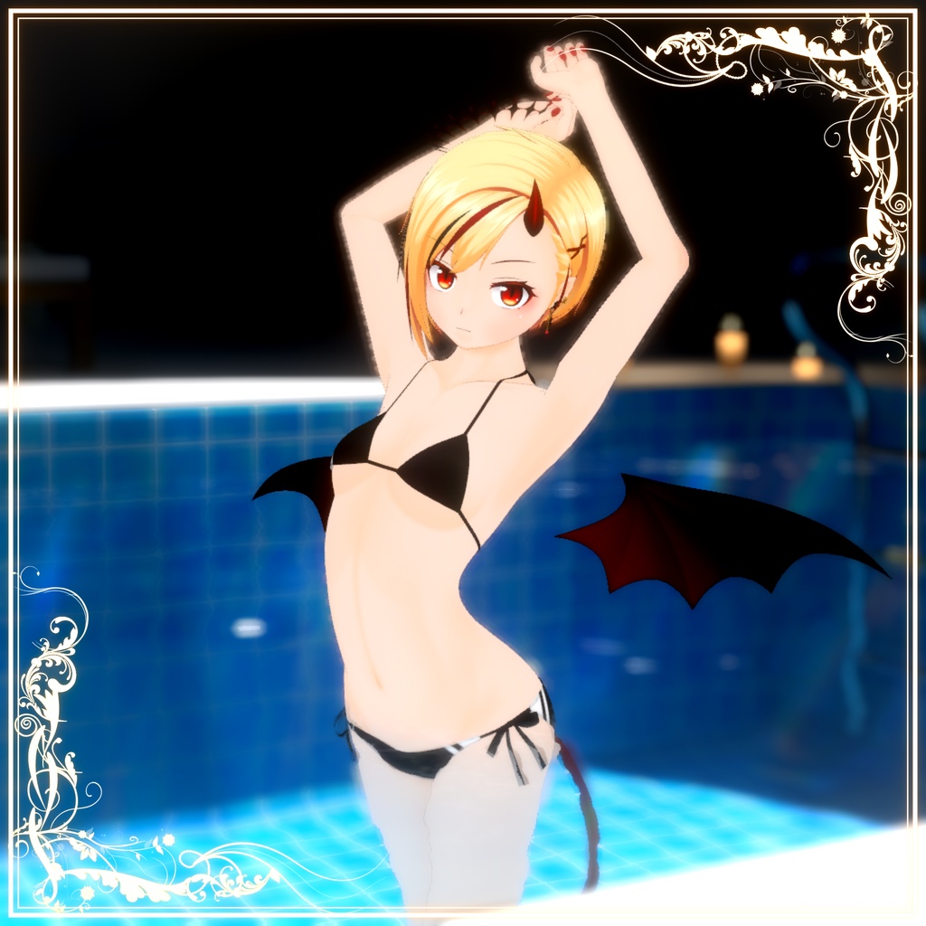 オリジナル3Dモデル『シトリィ - Sitri -』