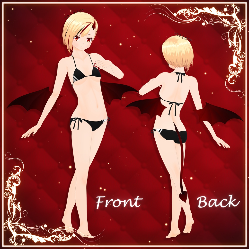 オリジナル3Dモデル『シトリィ - Sitri -』