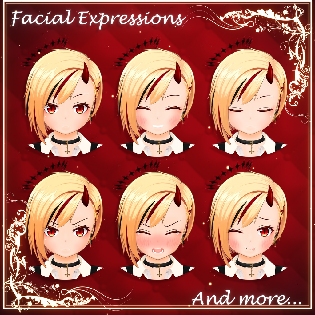 オリジナル3Dモデル『シトリィ - Sitri -』