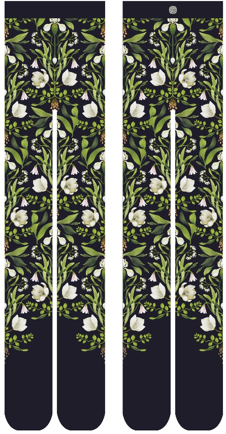 リンネの花譜タイツ/フルカラー