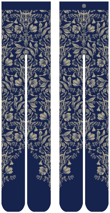 リンネの花譜タイツ/フルカラー