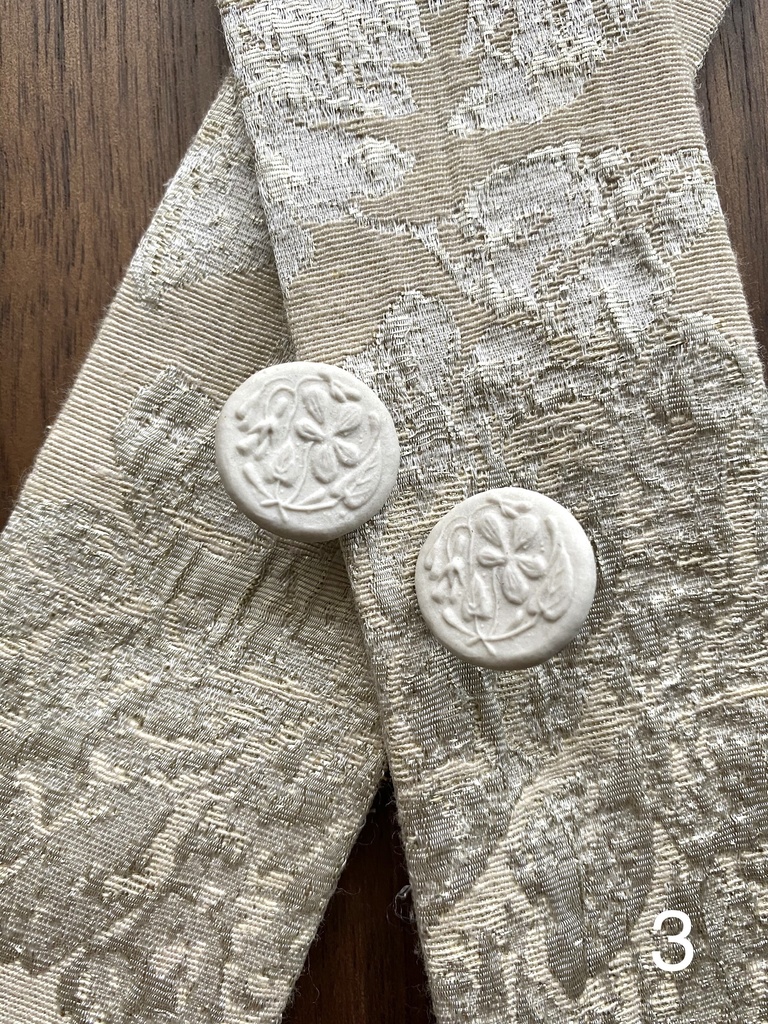 陶製ブローチ・ピアス