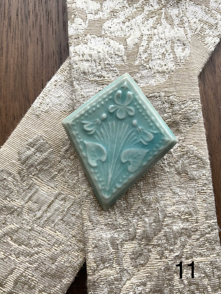 陶製ブローチ・ピアス