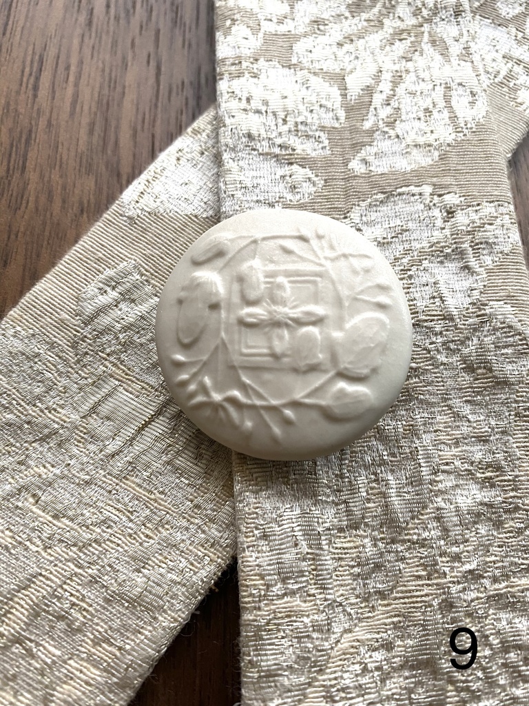 陶製ブローチ・ピアス