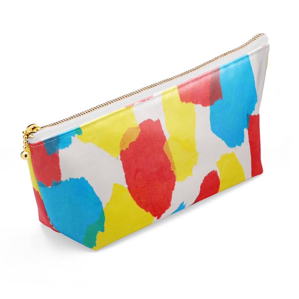 ポーチ(アカアオキイロ)